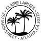 Palm Trees Round Address Labels Image 2 of 2